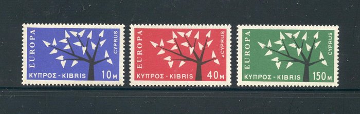 Cypern  - 12 serie MNH Katalogværdi (2019): 480 euro