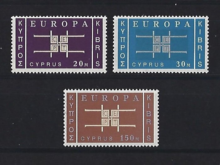 Cypern  - 12 serie MNH Katalogværdi (2019): 480 euro