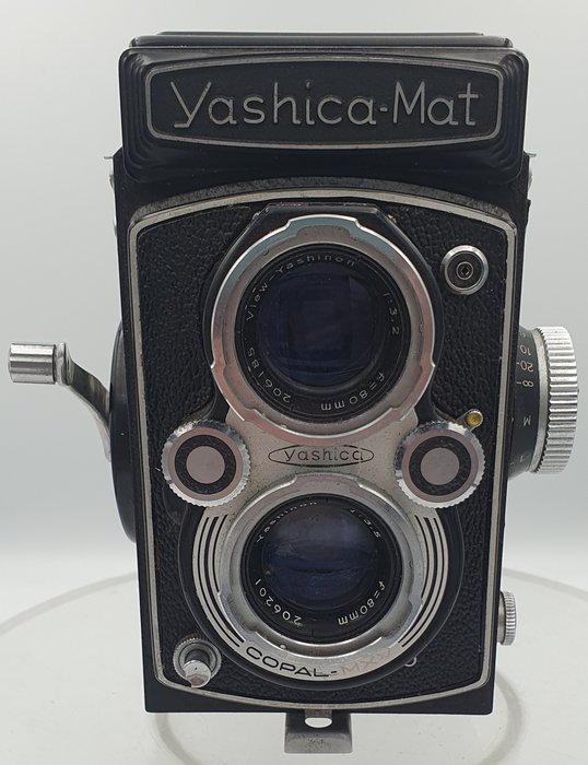 Yashica -Mat To-øjet spejlreflekskamera (TLR)