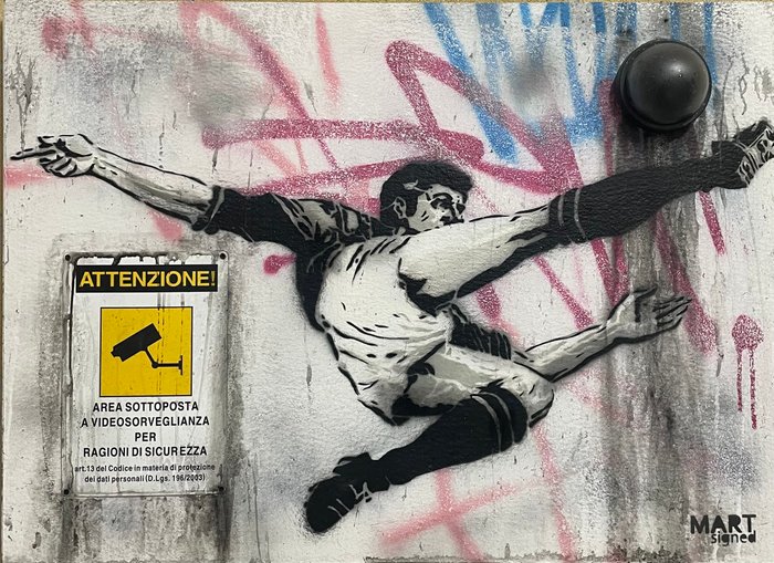 Mart Signed - Bicycle kick (Carlo Parola) -