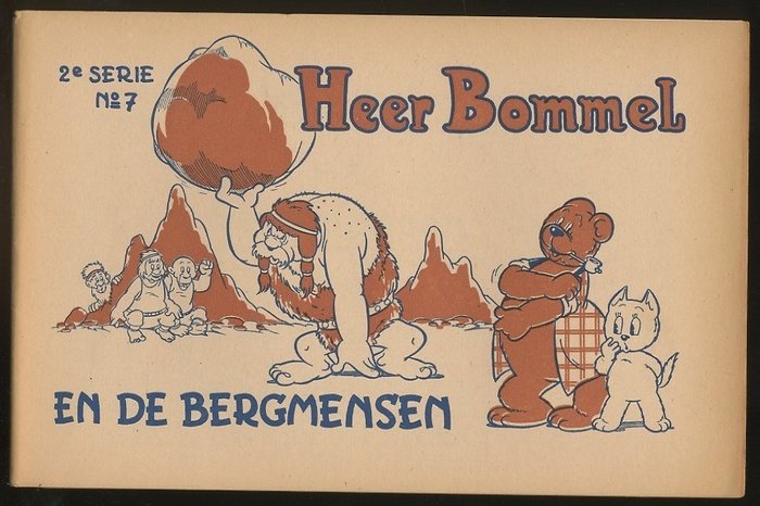 Marten Toonder - Tom Poes  Heer Bommel D.A.V.I.D. deel 7 - Heer Bommel en de Bergmensen - Presentatie exemplaar - 1 tegneserie - Unik kopi - 1947