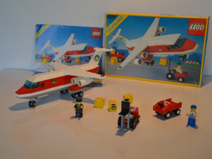 Lego - Legoland - 6375 - Trans Air Carrier - 1980-1990 - Danmark