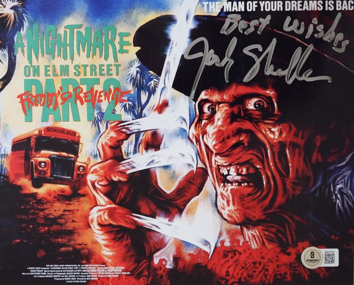 A Nightmare On Elm Street Part 2: Freddy's Revenge - Jack Sholder (Director) - Autograph, Photo With Beckett COA