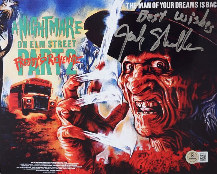 A Nightmare On Elm Street Part 2: Freddy's Revenge - Jack Sholder (Director) - Autograph, Photo With Beckett COA