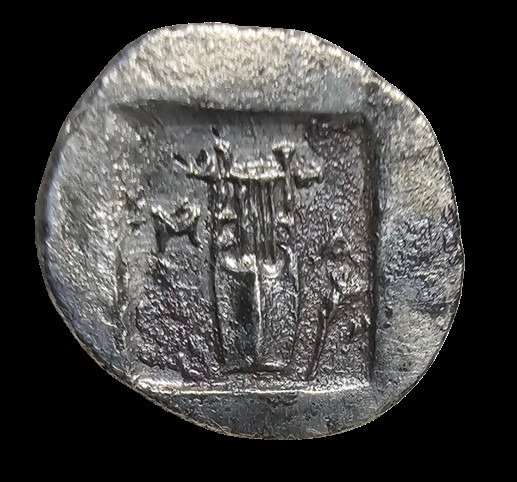 Lykien, Cragus. Hemidrachm Masikytes, circa 42 BC  (Ingen mindstepris)