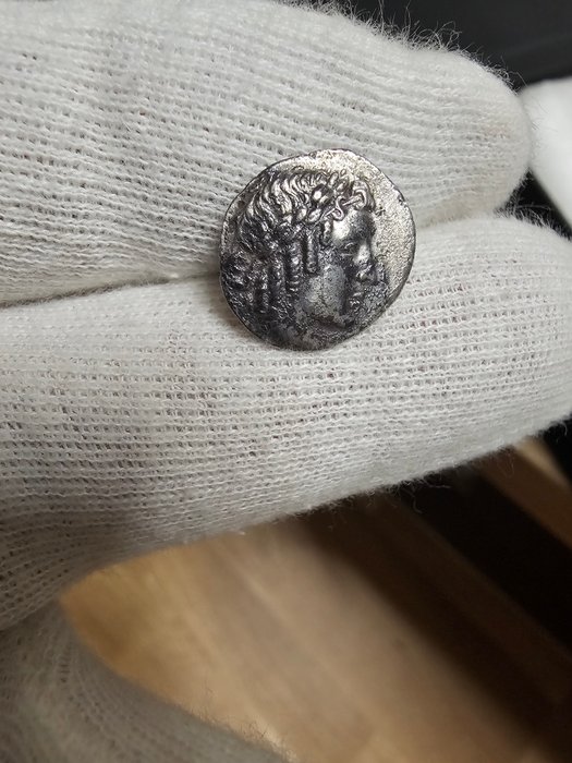 Lykien, Cragus. Hemidrachm Masikytes, circa 42 BC  (Ingen mindstepris)