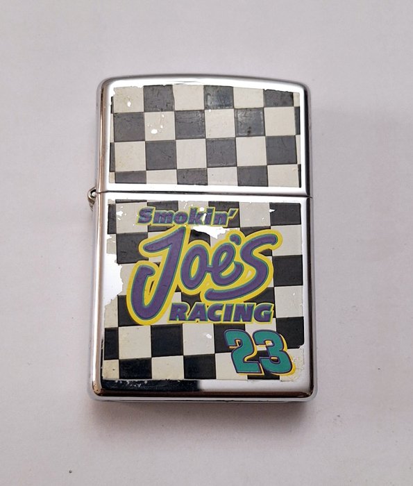 Zippo, Joes Racing 23 "Agosto de 1996" - Lighter - Stål