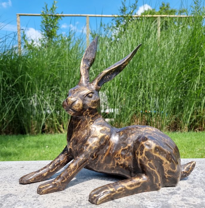 Statuette - Hare - Bronze