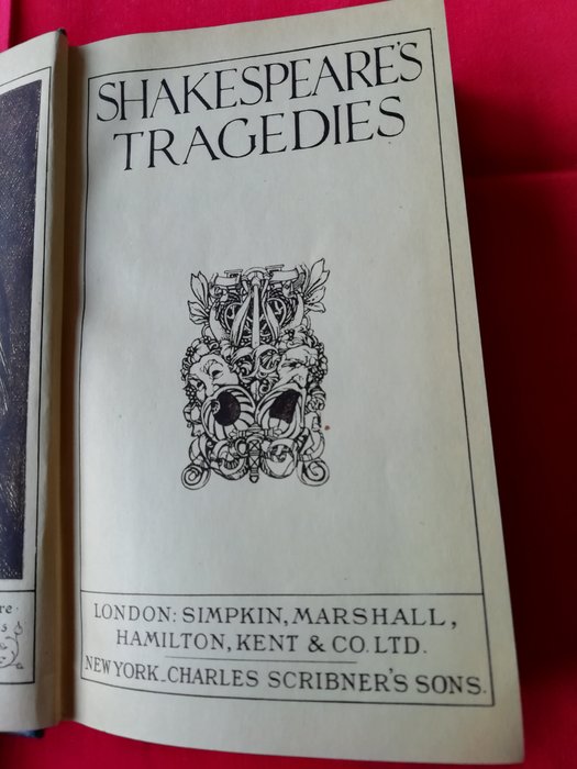 William Shakespeare - The Histories of Shakespeare - The Tragedies of Shakespeare - 1930