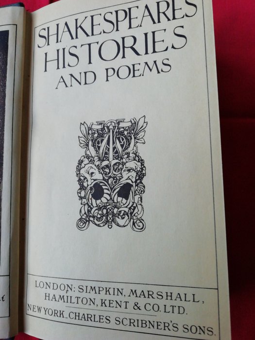 William Shakespeare - The Histories of Shakespeare - The Tragedies of Shakespeare - 1930