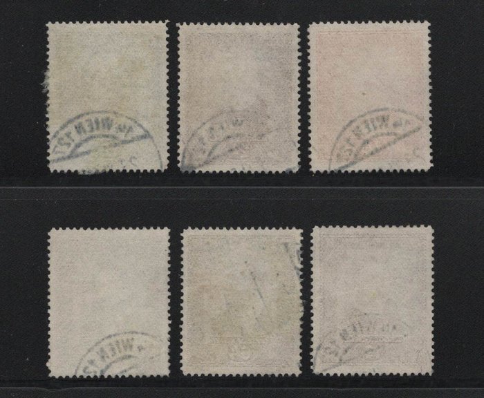 Østrig 1932 - "Østrigsk maler" komplet - Michel 545-550