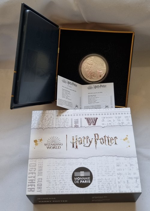 Frankrig 10 Euro 2022 "Harry Potter Dumbledore Hogwarts" Proof  (Ingen mindstepris)