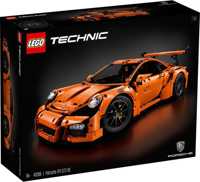 Lego - Technic - 42056 - LEGO Technic Porsche 911 GT3 RS (42056) - 2010-2020