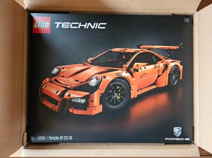 Lego - Technic - 42056 - LEGO Technic Porsche 911 GT3 RS (42056) - 2010-2020