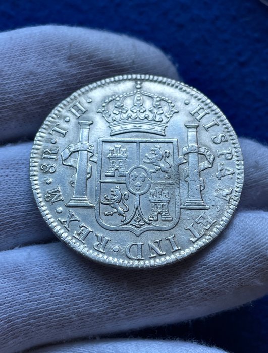 Spanien. Carlos IV (1788-1808). 8 Reales 1804 T·H Mexico