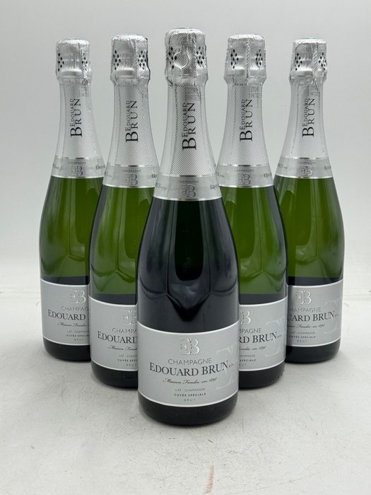 Edouard Brun, cuvée Spéciale - Champagne Brut - 6 Flasker (0,75 L)