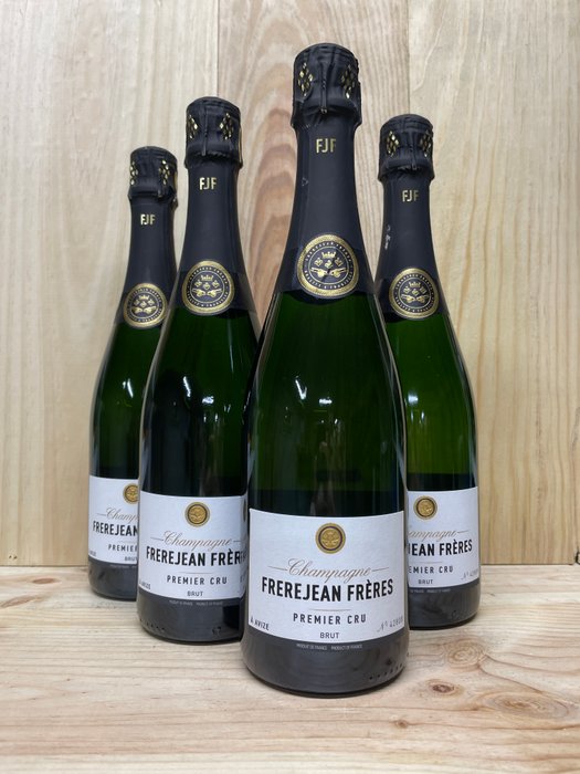 Frerejean Frères, Brut 1er Cru - Champagne - 4 Flasker (0,75 L)