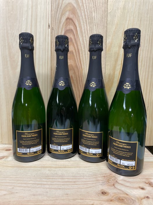 Frerejean Frères, Brut 1er Cru - Champagne - 4 Flasker (0,75 L)