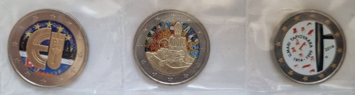 Europa. 2 Euro 2004/2015 (20 verschillende)  (Ingen mindstepris)