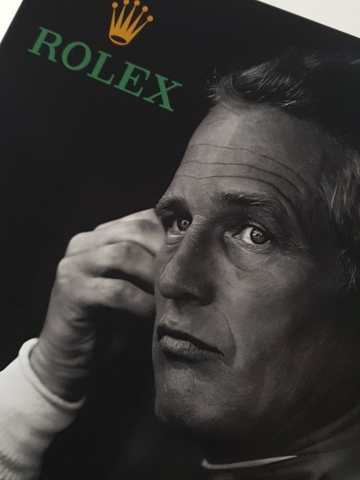 POS (point of sale reklamegenstand) - Paul Newman - ROLEX