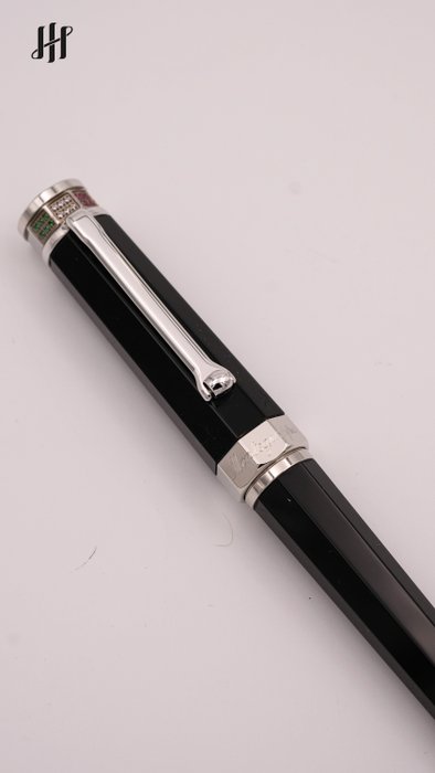 Montegrappa - Nerouno Italy Cubic Zircon (ISNUIBAC) - Kuglepen