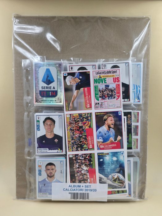 Panini - Calciatori 2019/20 - 1 Empty album + complete loose sticker set