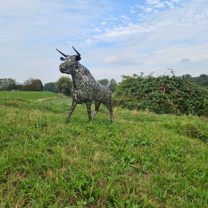 Skulptur, EL TORO - 1.3 m - Krom - 2024