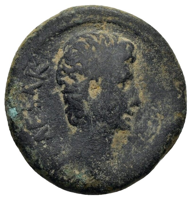 Romerriget (Provinsielt). Octavian as Augustus (27 BC - 14 AD). Æ 27mm 25 BC- Asia Minor, uncertain mint  (Ingen mindstepris)