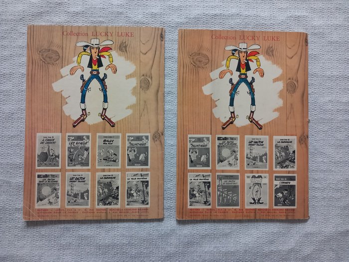 Lucky Luke T26 + T29 - 2x B - 2 Album - Første udgave - 1965/1967