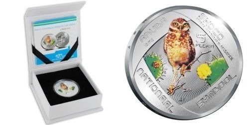 Aruba (Hollandsk Caribien), Hollandske Antiller. 5 Florin / 5 Gulden 2005/2012 (2 stuks) Proof  (Ingen mindstepris)