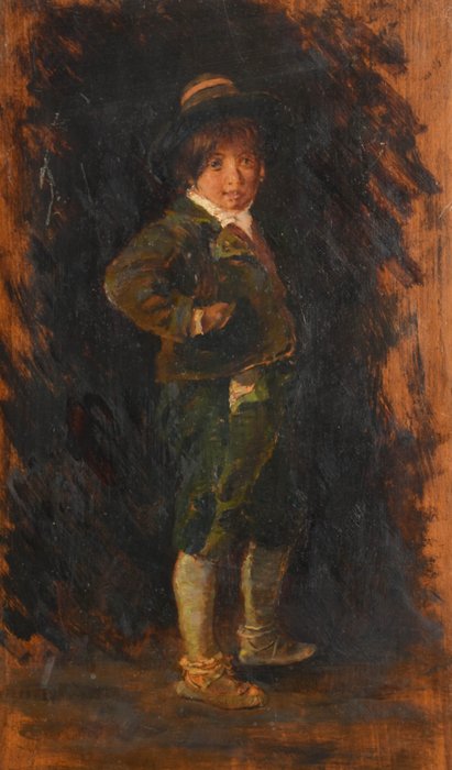 Francesco de Maria (1845-1908) Attributed to - Young boy