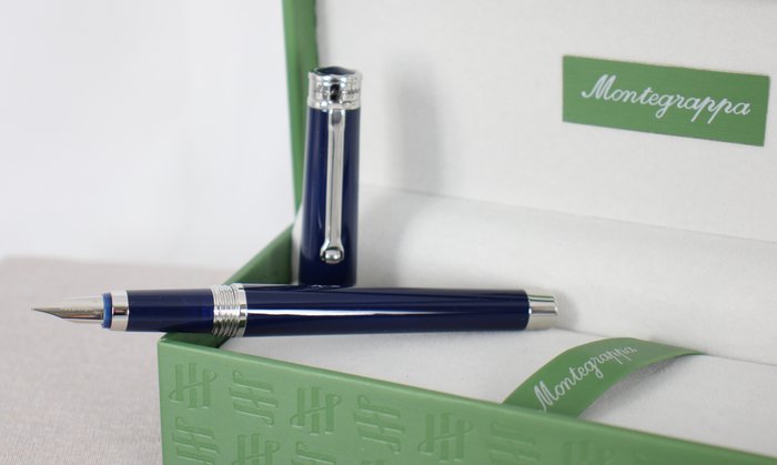 Montegrappa - Parola Navy Blue Fountain Pen - Fyldepen