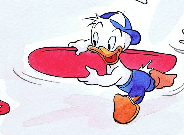 Cardona - 1 Watercolour - Donald Duck