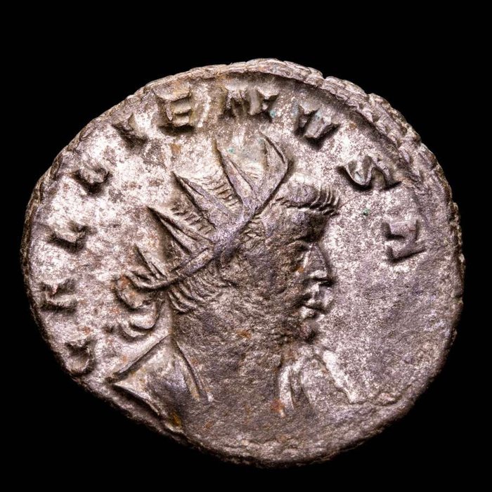 Romarriket. Gallienus (AD 253-268). Antoninianus Rome mint, 262 A.D. AEQVITAS AVG  (Ingen mindstepris)