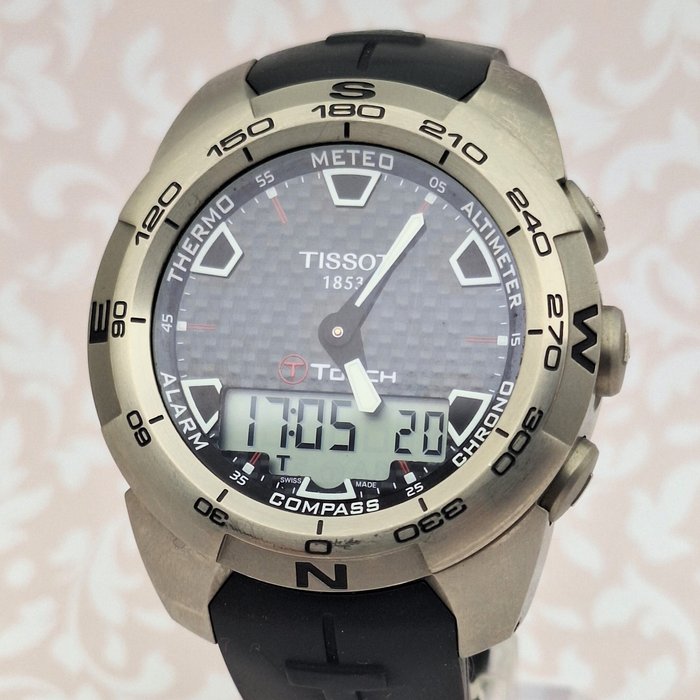 Tissot - T-Touch Expert - Smart Watch - Ingen mindstepris - T013420A - Mænd - 2000-2010