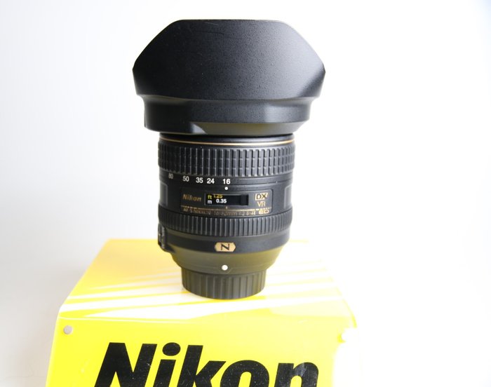 Nikon AF-S 16-80mm 2.8-4 E ED VR DX N telezoomlens (inclusief accessoires en doos) Zoomobjektiv