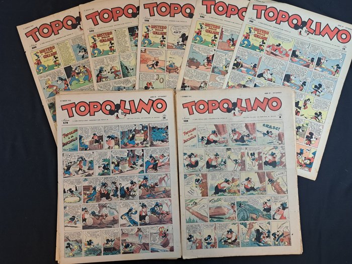 Topolino Giornale - 1946 - 27 Comic - Første udgave