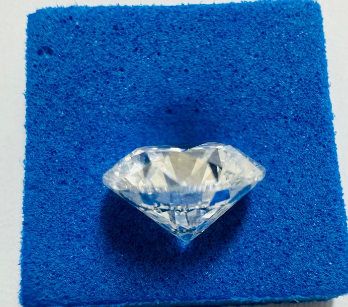 1 pcs Diamant  (Natur)  - 1.82 ct - Rund - D (farveløs) - IF - Gemological Institute of America (GIA) - *3EX*