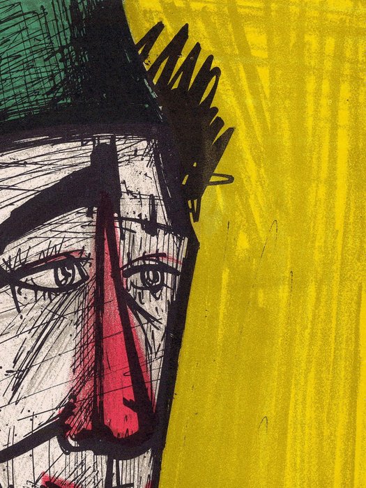 Bernard Buffet (1928-1999) - Le clown jaune