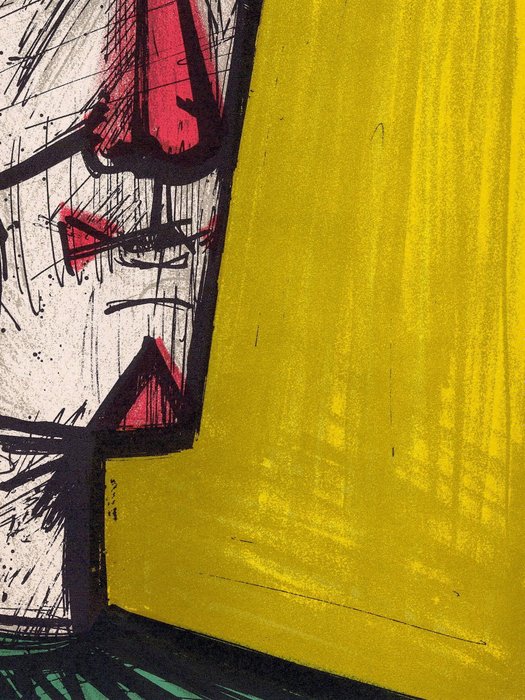 Bernard Buffet (1928-1999) - Le clown jaune