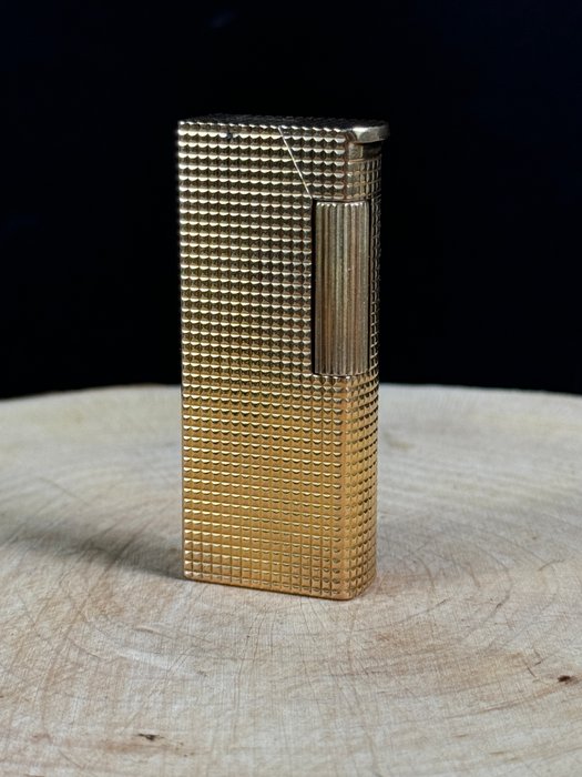 Dunhill - Gold Barley Rollagas Lighter - Lighter - Forgyldt