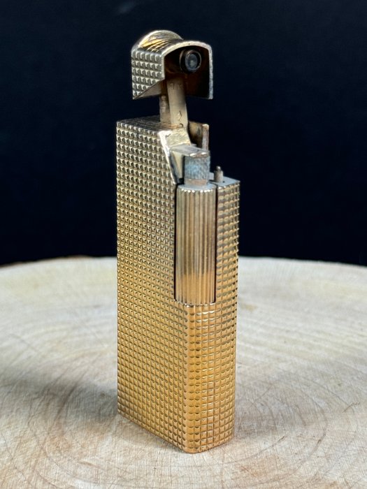 Dunhill - Gold Barley Rollagas Lighter - Lighter - Forgyldt