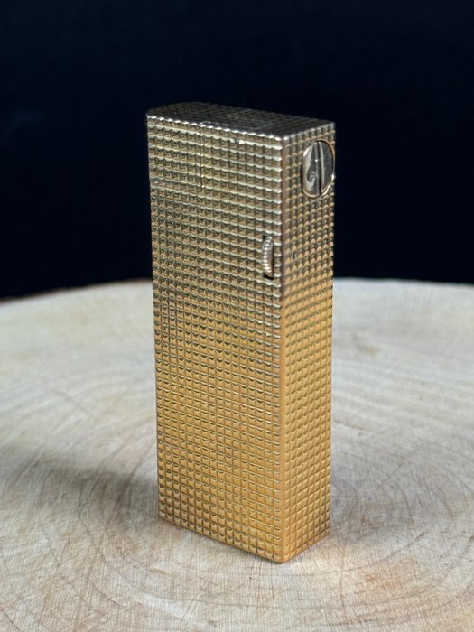 Dunhill - Gold Barley Rollagas Lighter - Lighter - Forgyldt