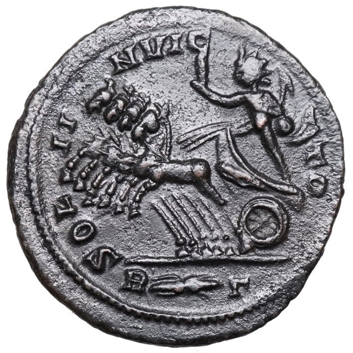 Romarriket. Probus (AD 276-282). Antoninianus Rom, SOL in Quadriga  (Ingen mindstepris)