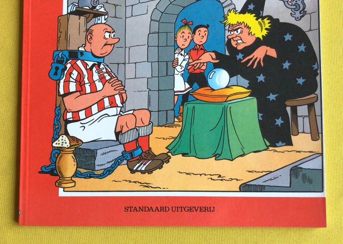 Suske en Wiske - VK-140 De zwarte madam - Inclusief reclamefolder 25 jaar “Suske en Wiske” - 1 Album - Første udgave - 1973