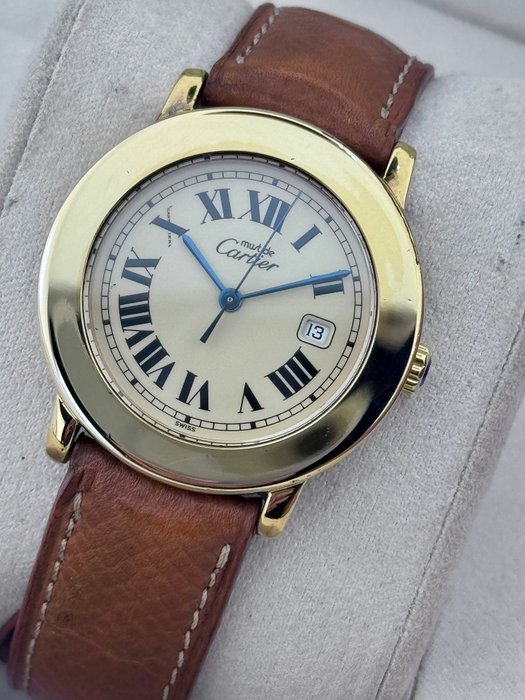 Cartier - NO RESERVE PRICE - Must de Cartier Ronde Solo - - Ingen mindstepris - 1800 1 - Unisex - 2000-2010