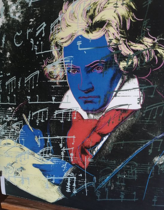 Andy Warhol - Beethoven 1987 - Licensed Print - 1992