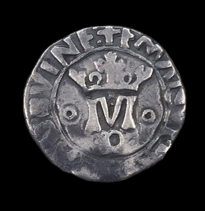 Portugal. D. Manuel I (1495-1521). Vintém (20 Reais) - - ºM.p.º - Porto - GVINE/GIE: - Legenda não Referenciada  (Ingen mindstepris)