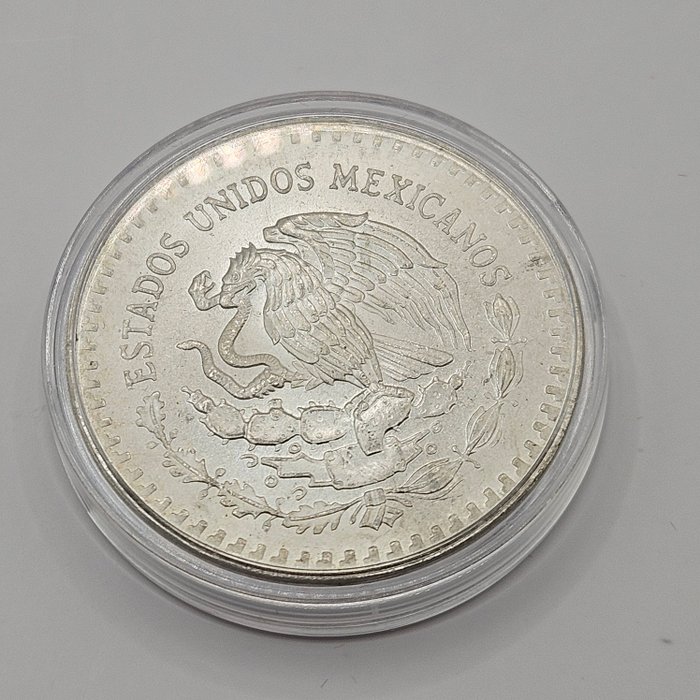 Mexico. 1 Onza 1987 Libertad, 1 Oz (.999)  (Ingen mindstepris)