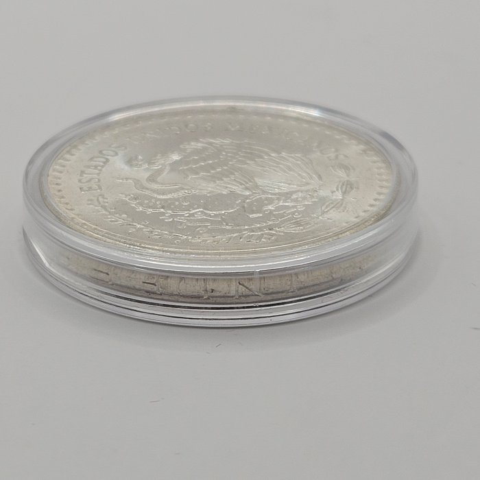 Mexico. 1 Onza 1987 Libertad, 1 Oz (.999)  (Ingen mindstepris)